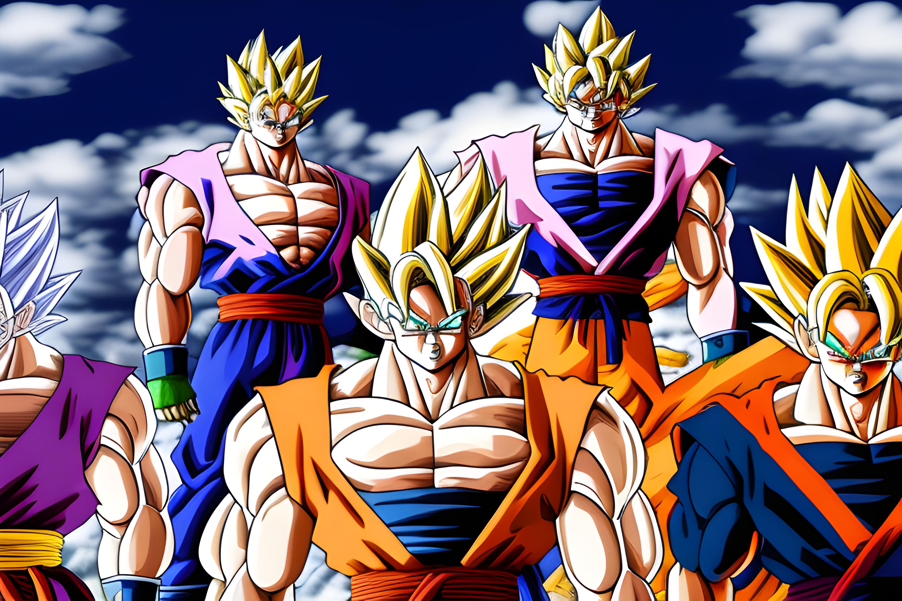 dragon ball z avec des eclair version reel